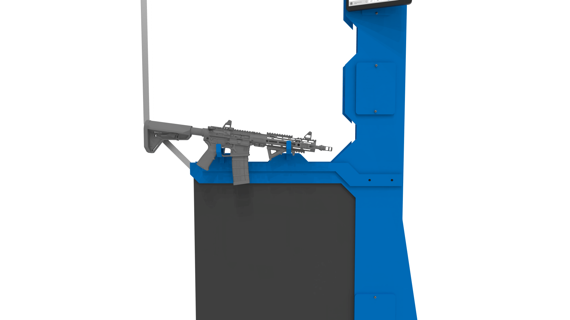 Rifle Rack for the Defender Stall
